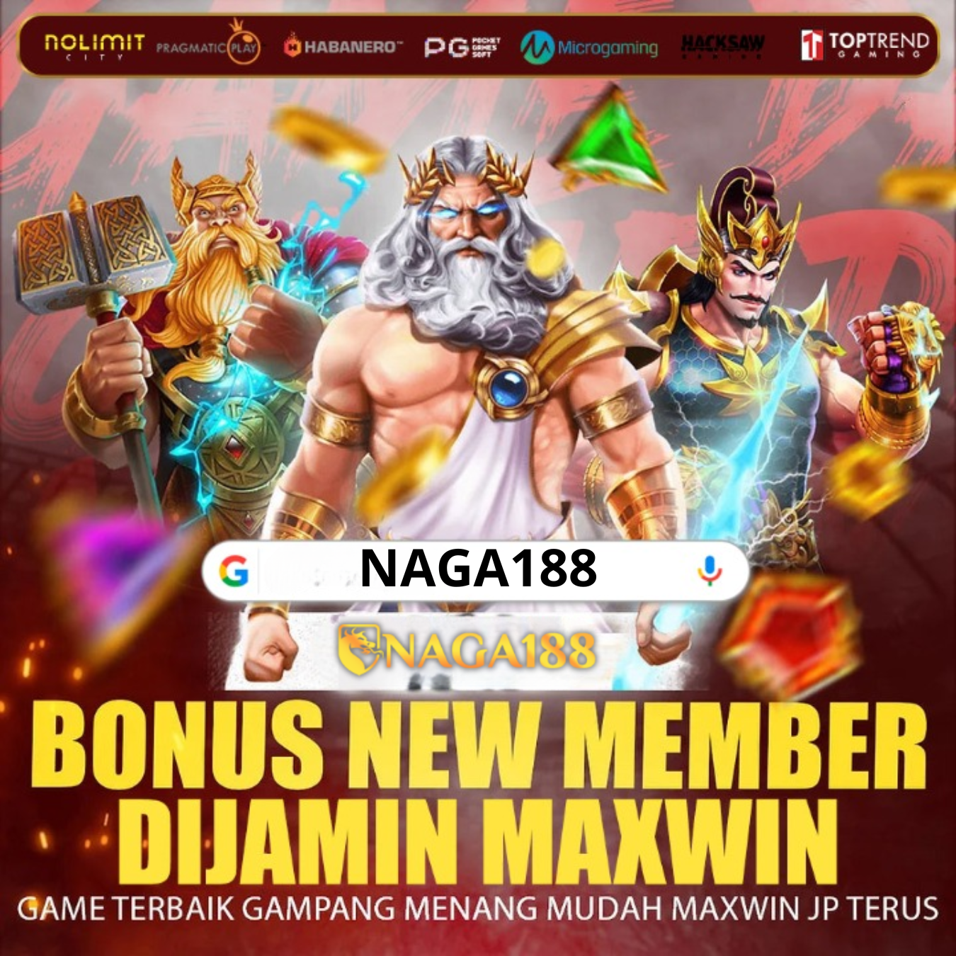 NAGA188 : Situs Slot Online Gacor Gampang Maxwin
